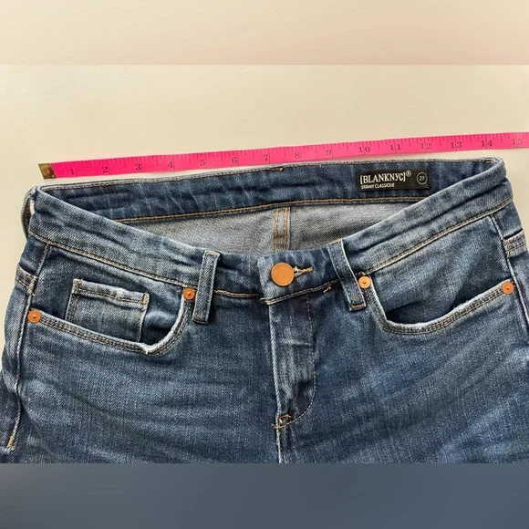 Blank NYC Women’s Dark Blue Straight Jeans - Picture 2 of 10